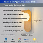 Ultra Thin Modern Wall Light with Dimmable LED