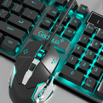 Mechanical Feel Gaming Keyboard and Mouse Set